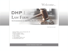 Tablet Screenshot of dhp-lawfirm.com